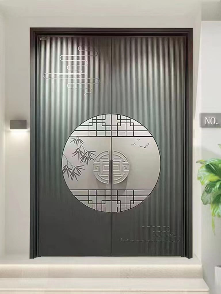 铸铝门